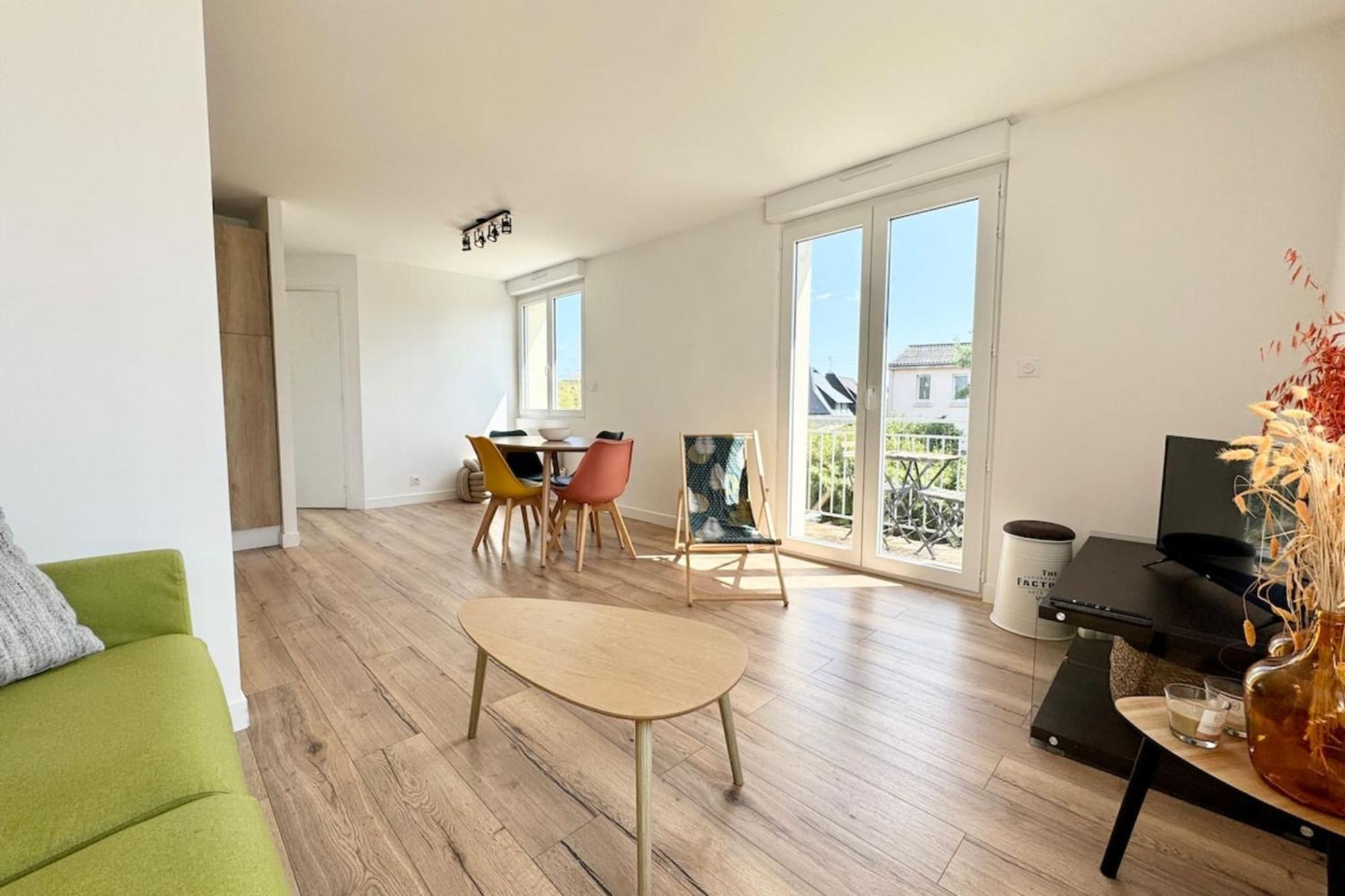 T2 - Balcon - Au Coeur Des Chenes Ploemeur Exterior foto